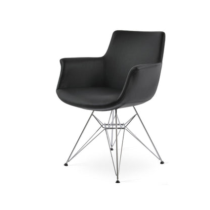 sohoConcept Bottega Tower Arm Chair Leather