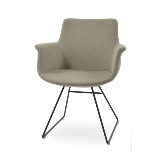 sohoConcept Bottega Wire Arm Chair Fabric