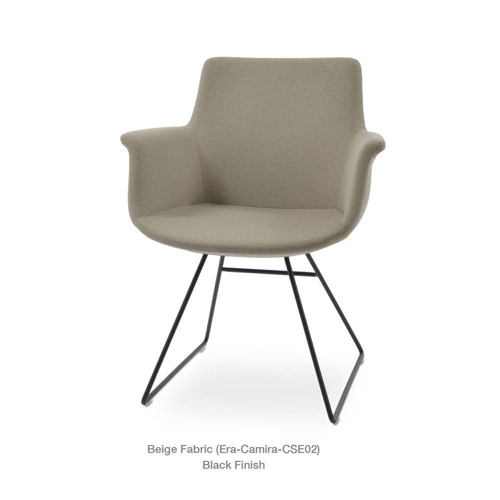 sohoConcept Bottega Wire Arm Chair Fabric