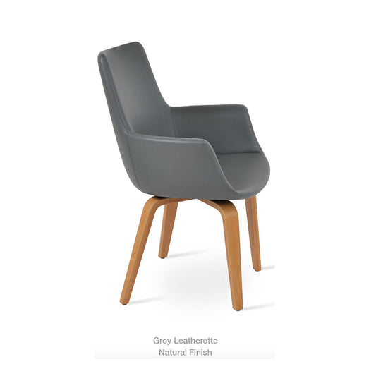 sohoConcept Bottega Plywood Arm Chair High Back