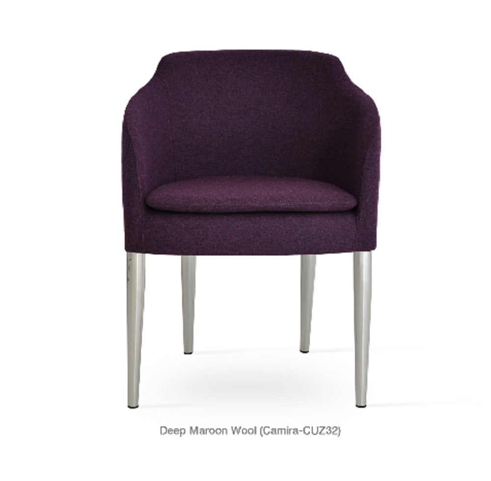 sohoConcept Buca ArmChair Metal Base Fabric