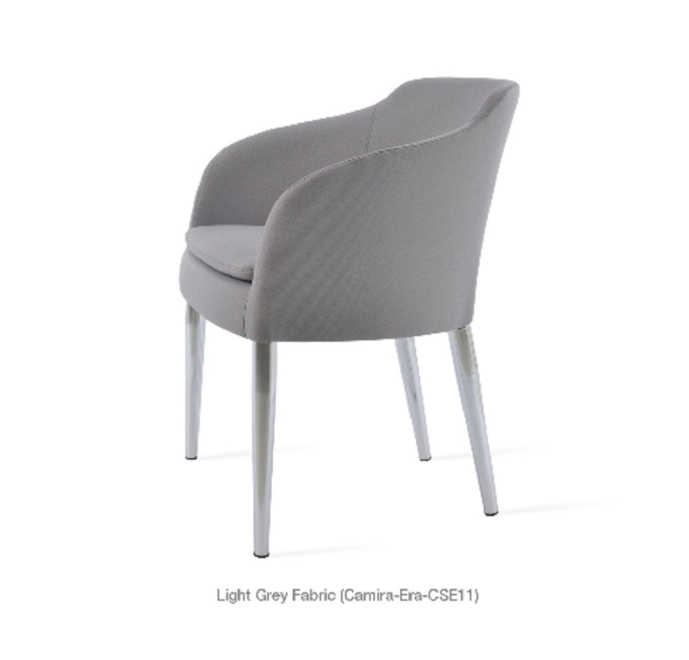 sohoConcept Buca ArmChair Metal Base Fabric