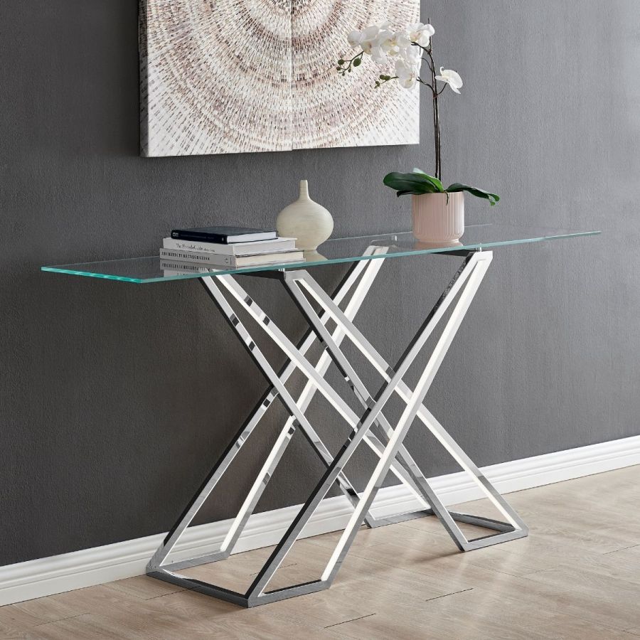 Finesse LED Console Table Rectangular Ct 001