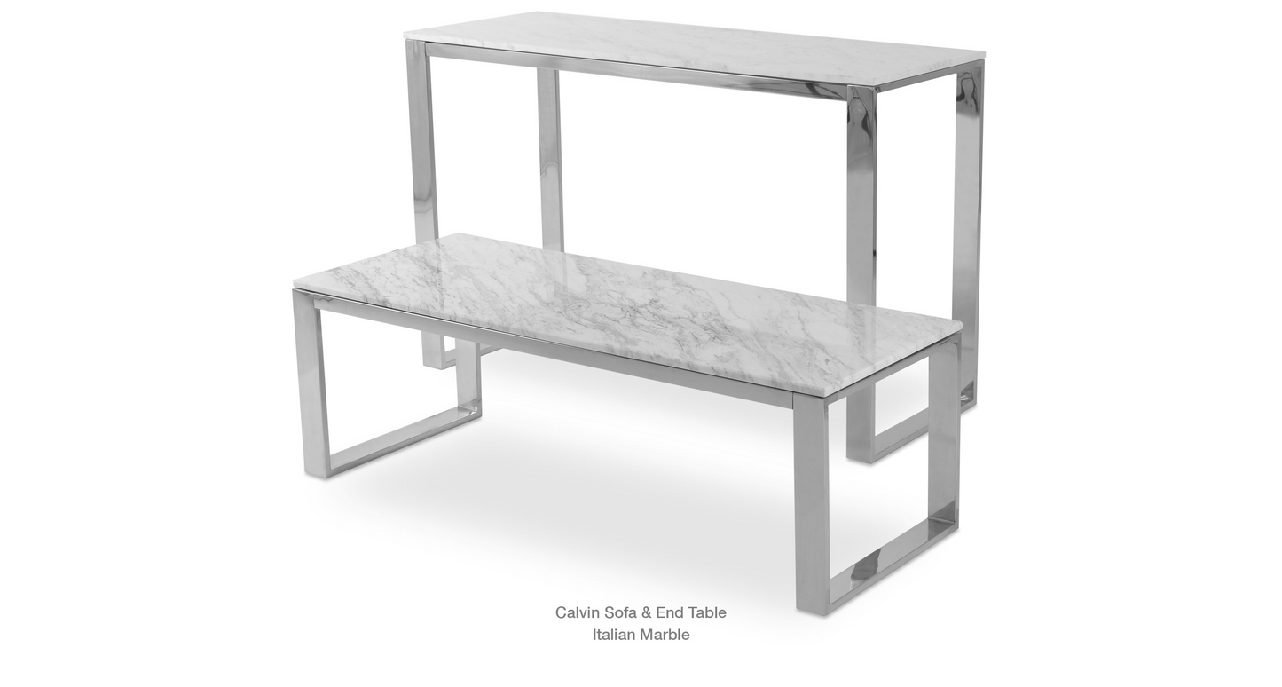 sohoConcept Calvin Marble Console Sofa Table