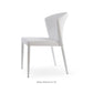 sohoConcept Capri Stackable Dining Chair Leather