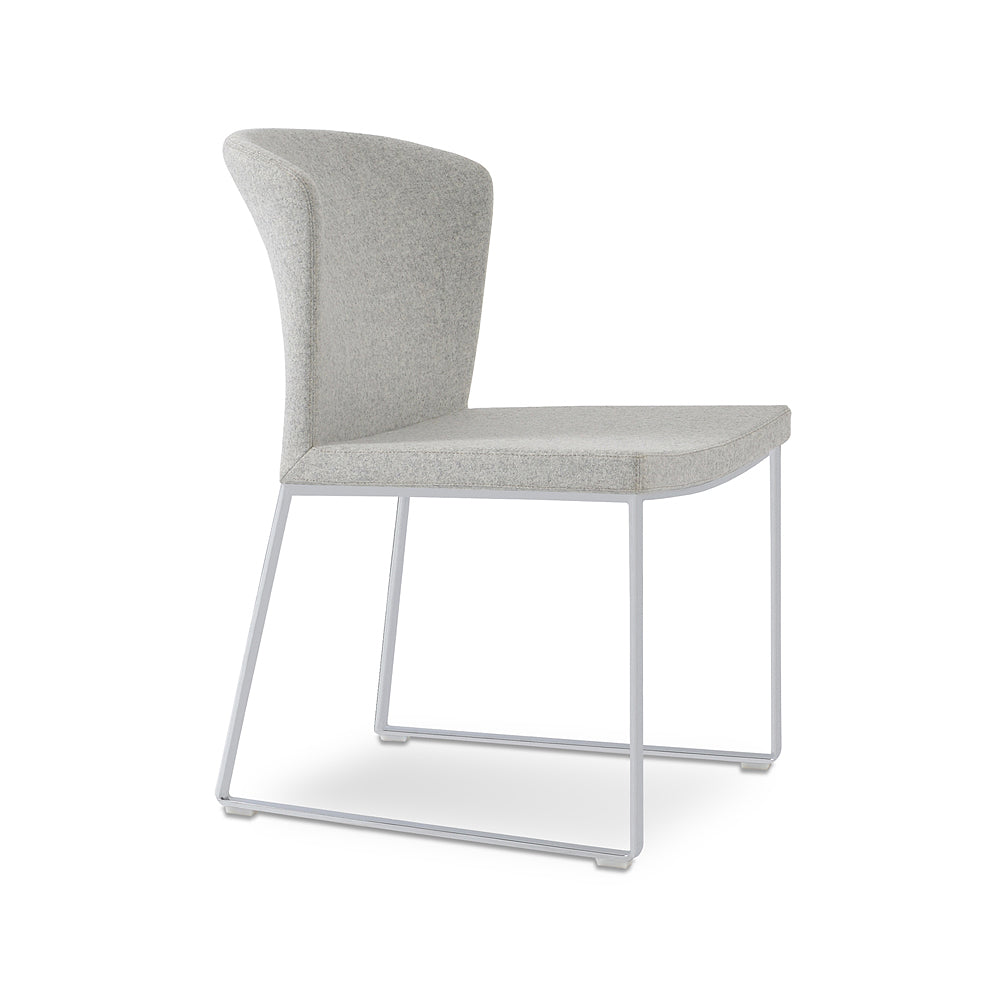 sohoConcept Capri Sled Dining Chair Fabric