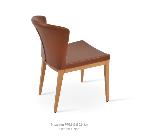 sohoConcept Capri Wood Dining Chair Leather HB