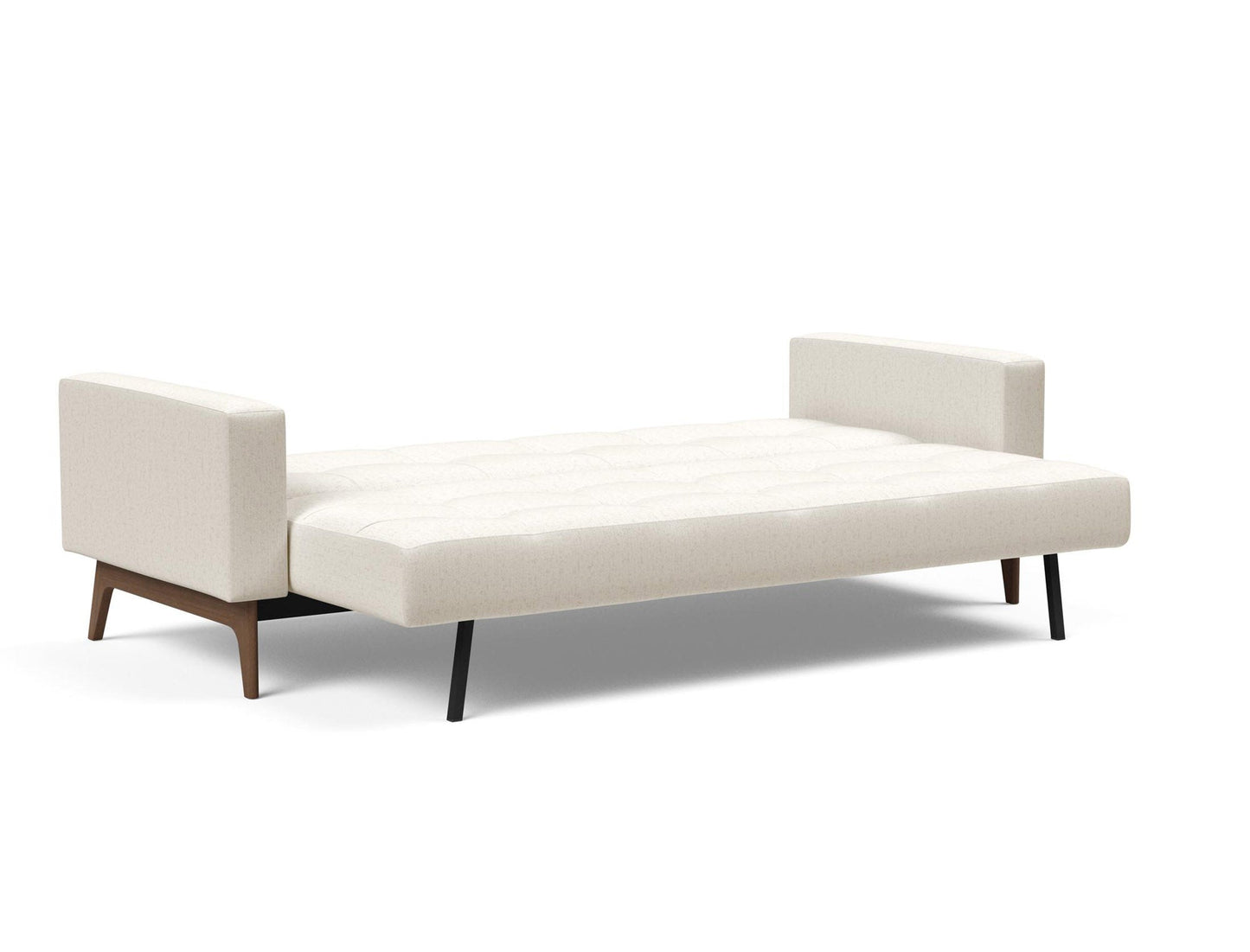 Innovation Living Living Cassius Quilt Sofa Bed Dark Wood Legs