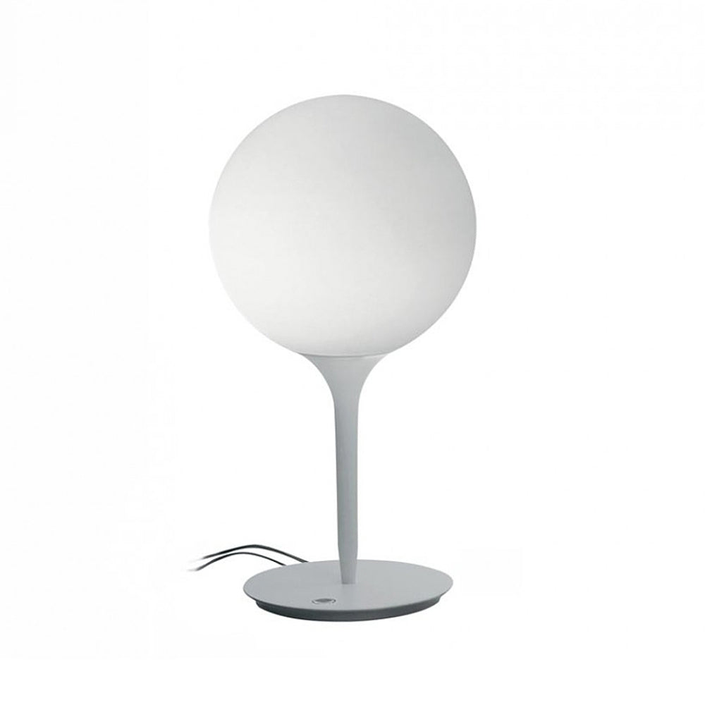 Artemide Castore White Globe Table Lamp