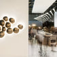 Chestnut 11 Light Cluster Wall Ceiling Led by Viso Lighting