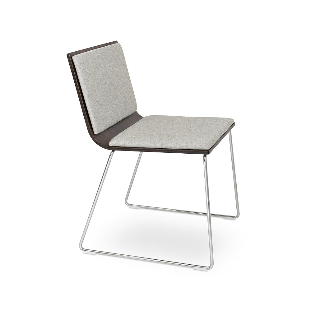 sohoConcept Corona Wire Plywood Dining Chair