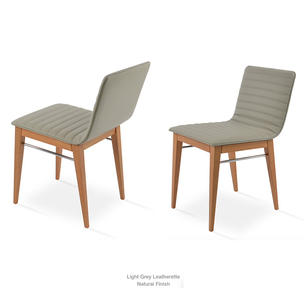 sohoConcept Corona Wood Full UPH Dining Chair