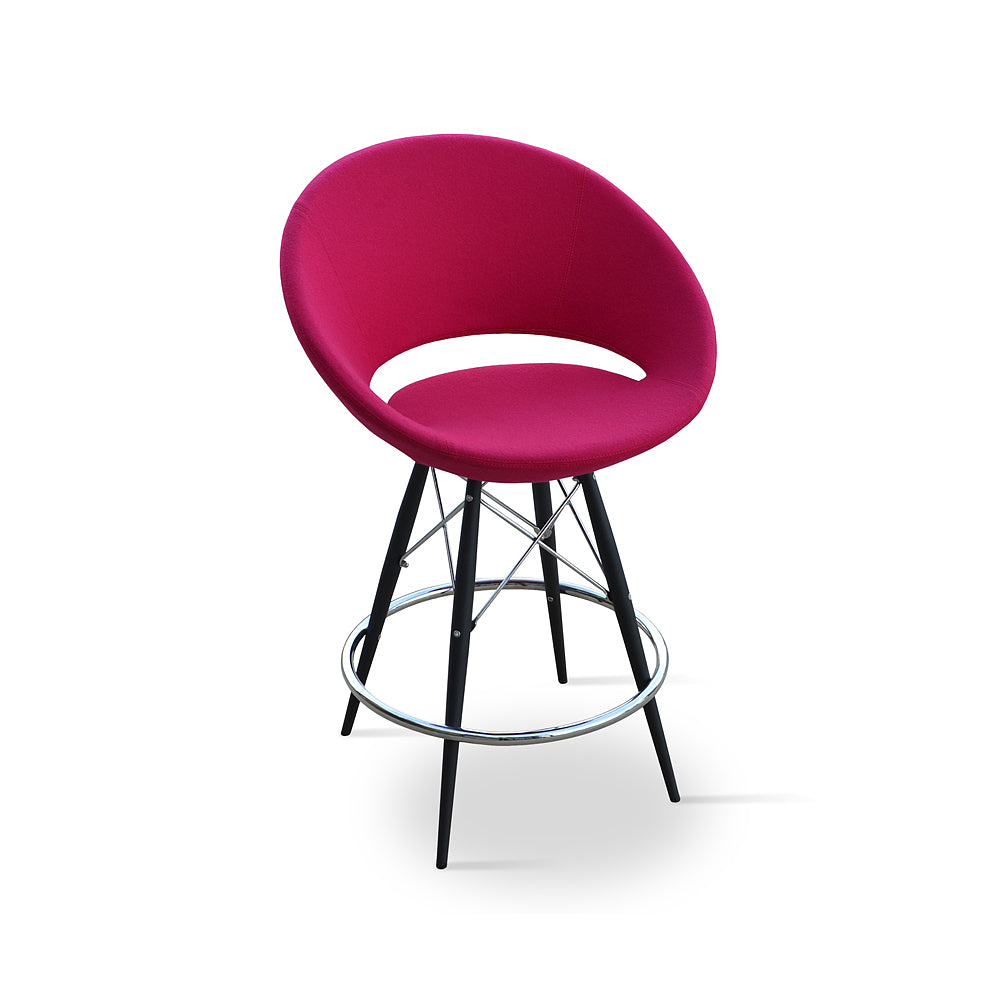 sohoConcept Crescent MW Counter Stool Fabric