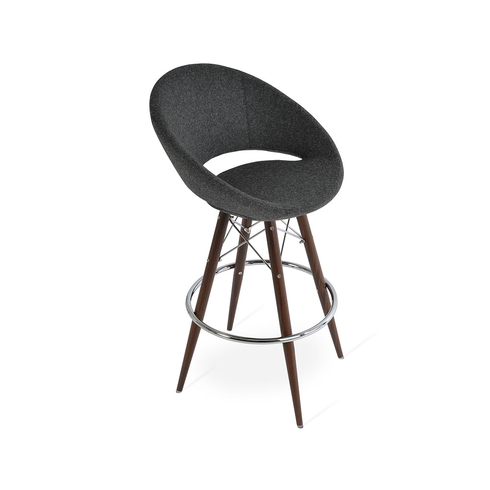 sohoConcept Crescent MW Bar Stool Fabric