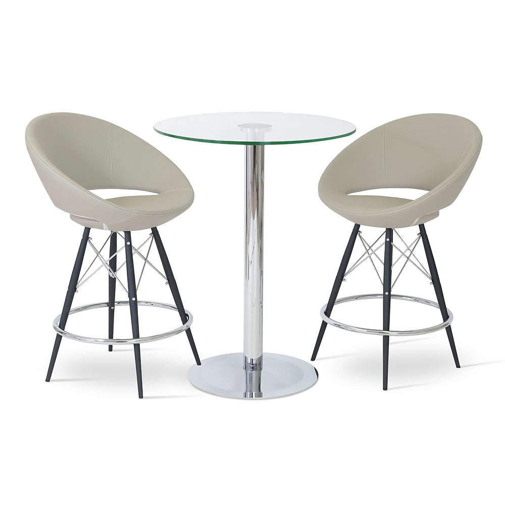 sohoConcept Crescent MW Bar Stool Leather