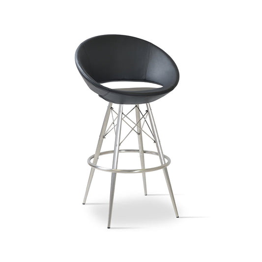 sohoConcept Crescent MW Counter Stool Leather