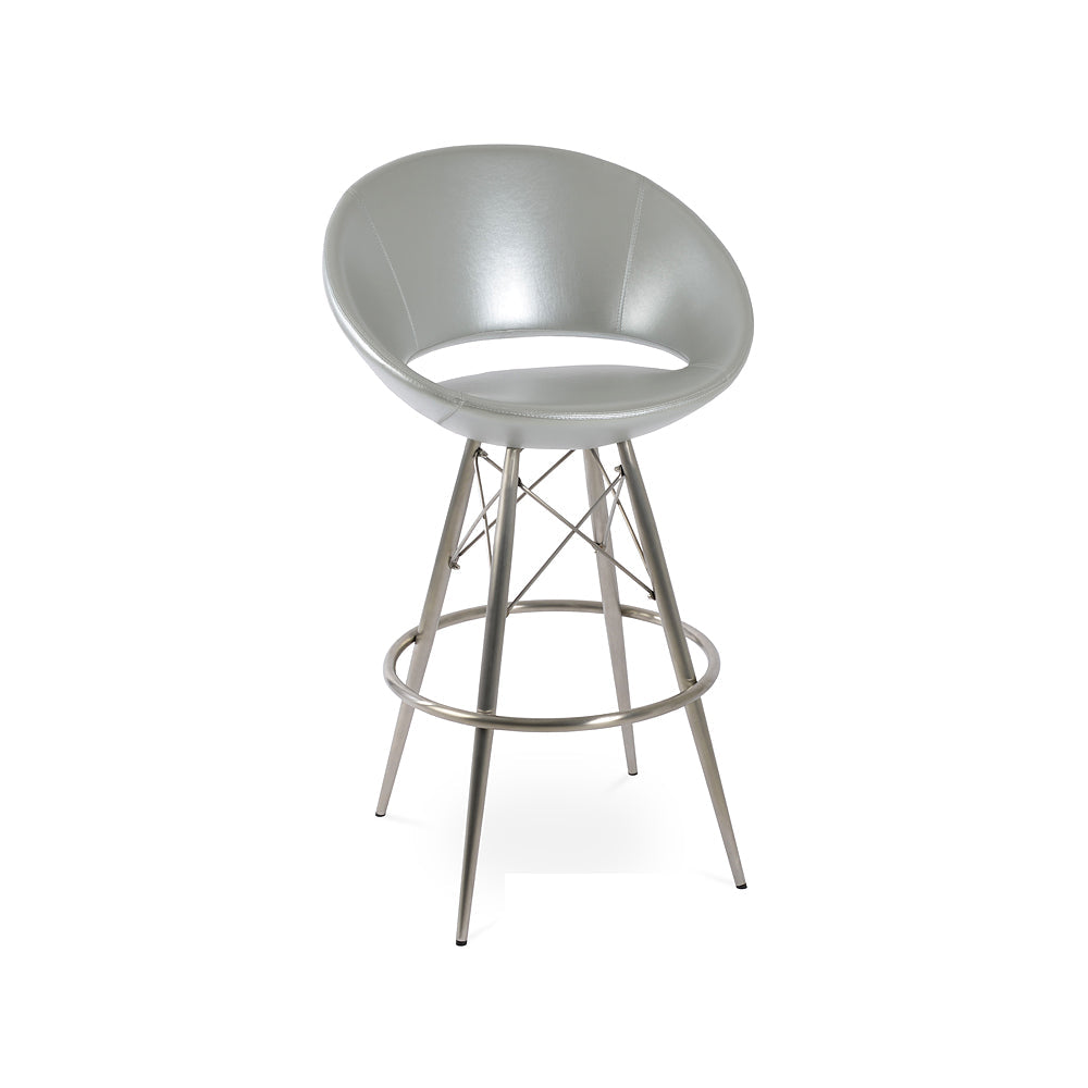 sohoConcept Crescent MW Bar Stool Leather