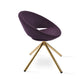 sohoConcept Crescent Stick Swivel Dining Chair Fabric