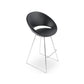sohoConcept Crescent Wire Counter Stool Leather
