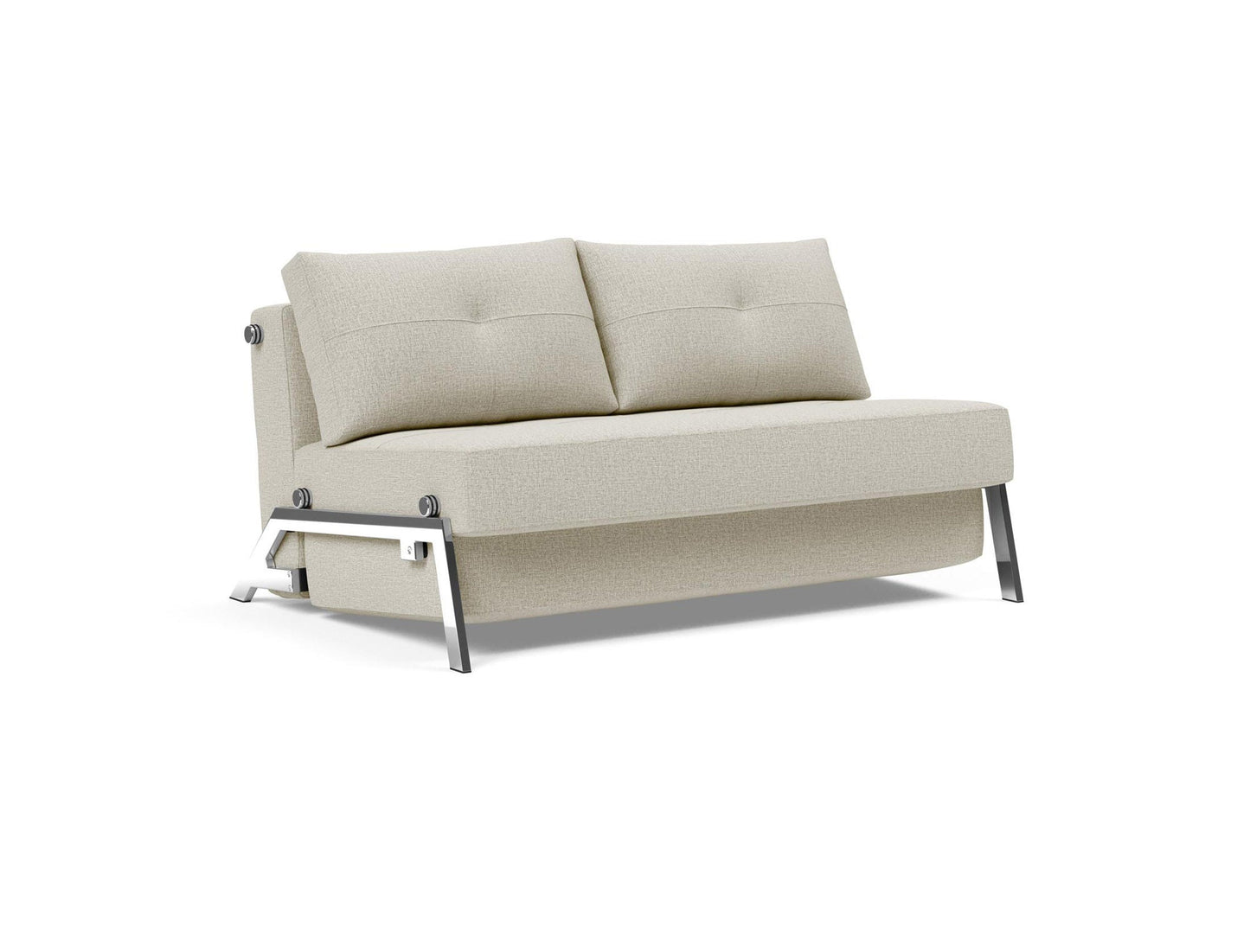 Innovation Living Cubed Sofa Bed Chrome Legs