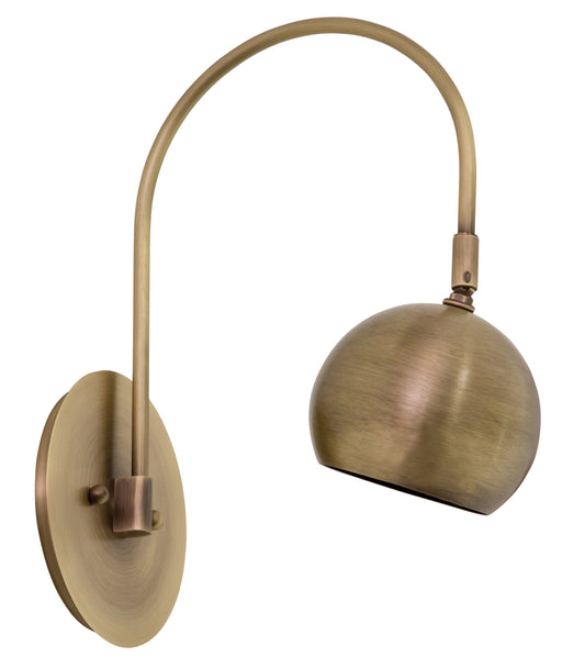 House of Troy Direct Wire Halo Single Shade LED Picture Light Antique Brass DHA05-AB