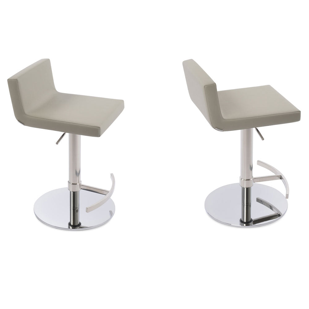 sohoConcept Dallas Piston Stool Square