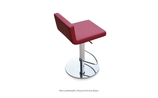 sohoConcept Dallas Piston Stool Square