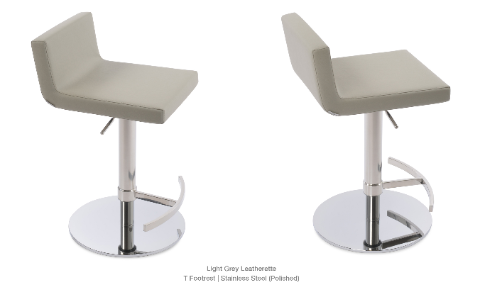 sohoConcept Dallas Piston Stool Round