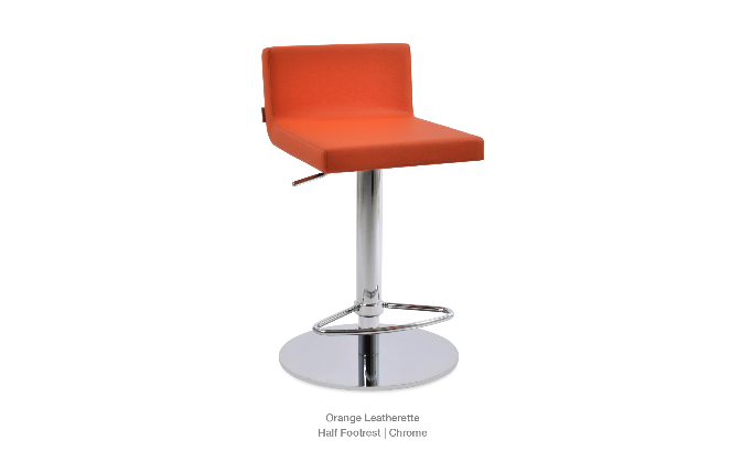 sohoConcept Dallas Piston Stool Square