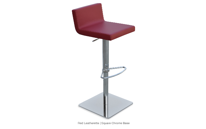 sohoConcept Dallas Piston Stool Square