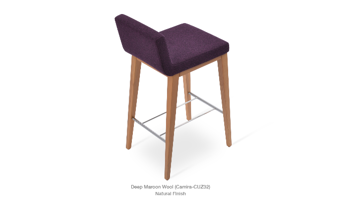 sohoConcept Dallas Wood Stool