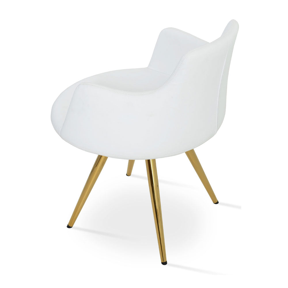 sohoConcept Dervish Star Dining Chair Leather