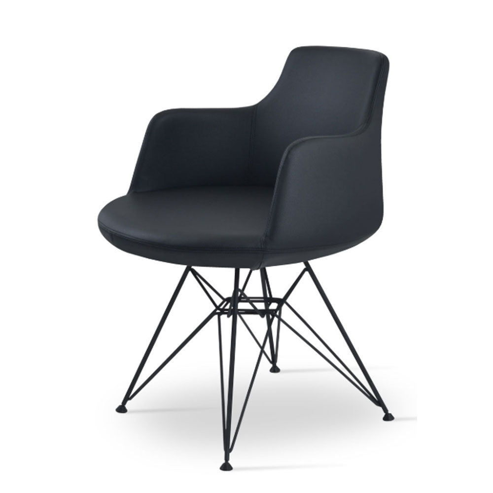 sohoConcept Dervish Tower Dining Chair Leather