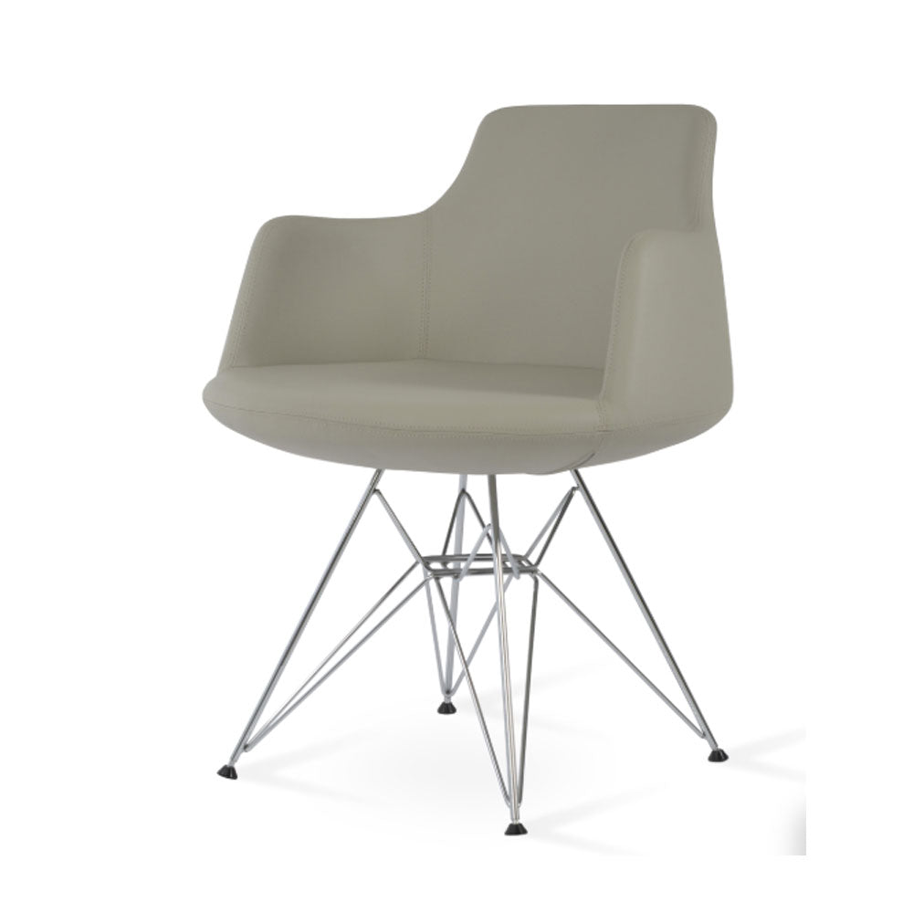 sohoConcept Dervish Tower Dining Chair Leather