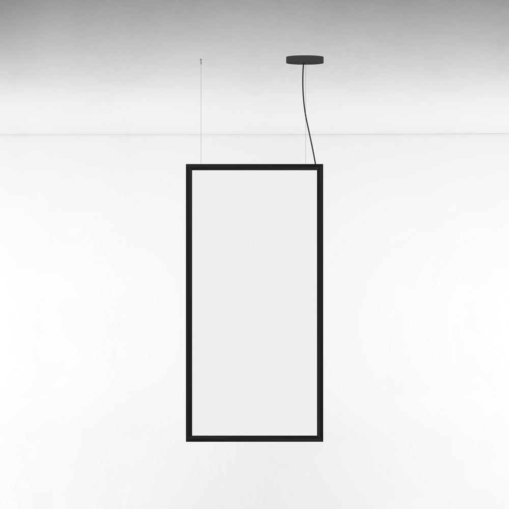 Artemide Discovery Space Rectangular Black Lamp 2005038A