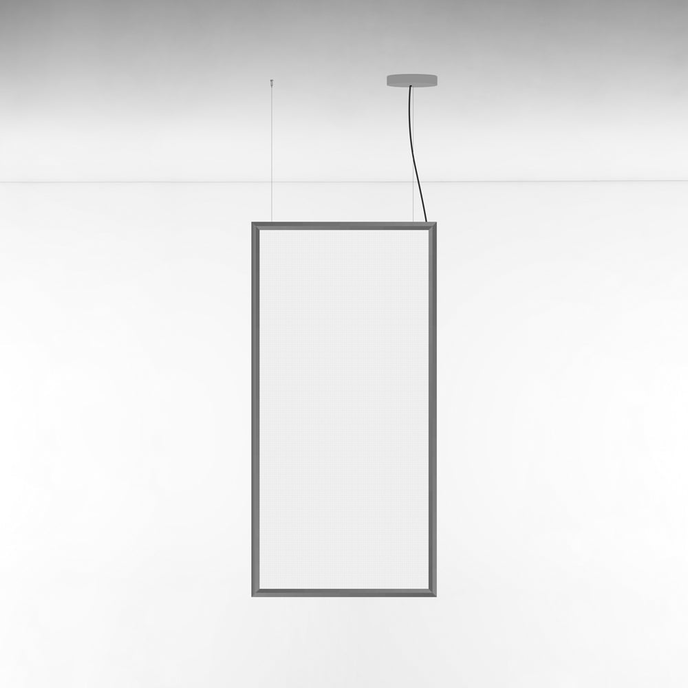 Artemide Discovery Space Rectangular Black Lamp 2005038A