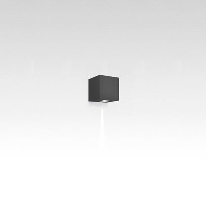 Artemide Effetto 14 Square 1 Narrow LED Grey White Wall Light T42021Nw08