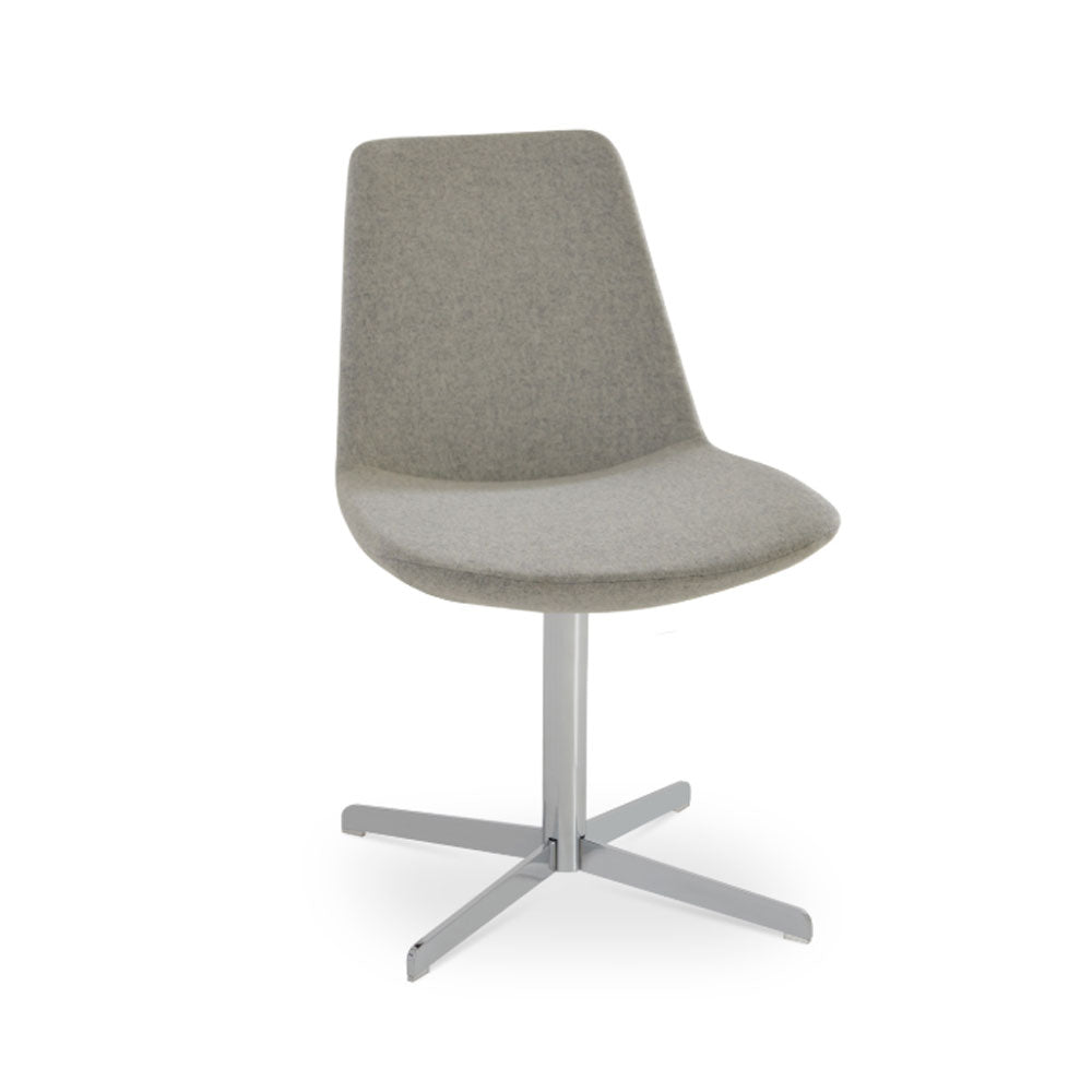 sohoConcept Eiffel 4 Star Swivel Chair Fabric