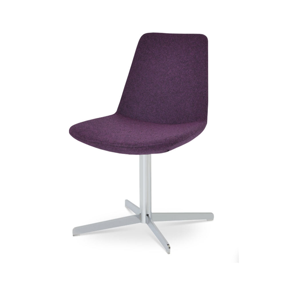 sohoConcept Eiffel 4 Star Swivel Chair Fabric