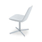 sohoConcept Eiffel 4 Star Swivel Chair Leather in White