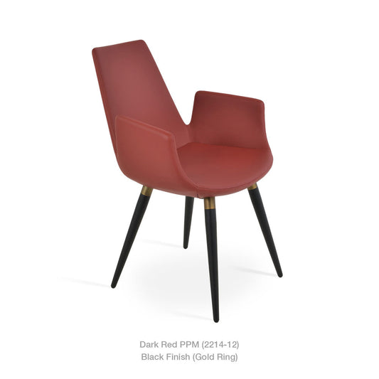 sohoConcept Eiffel Ana Armchair Leather