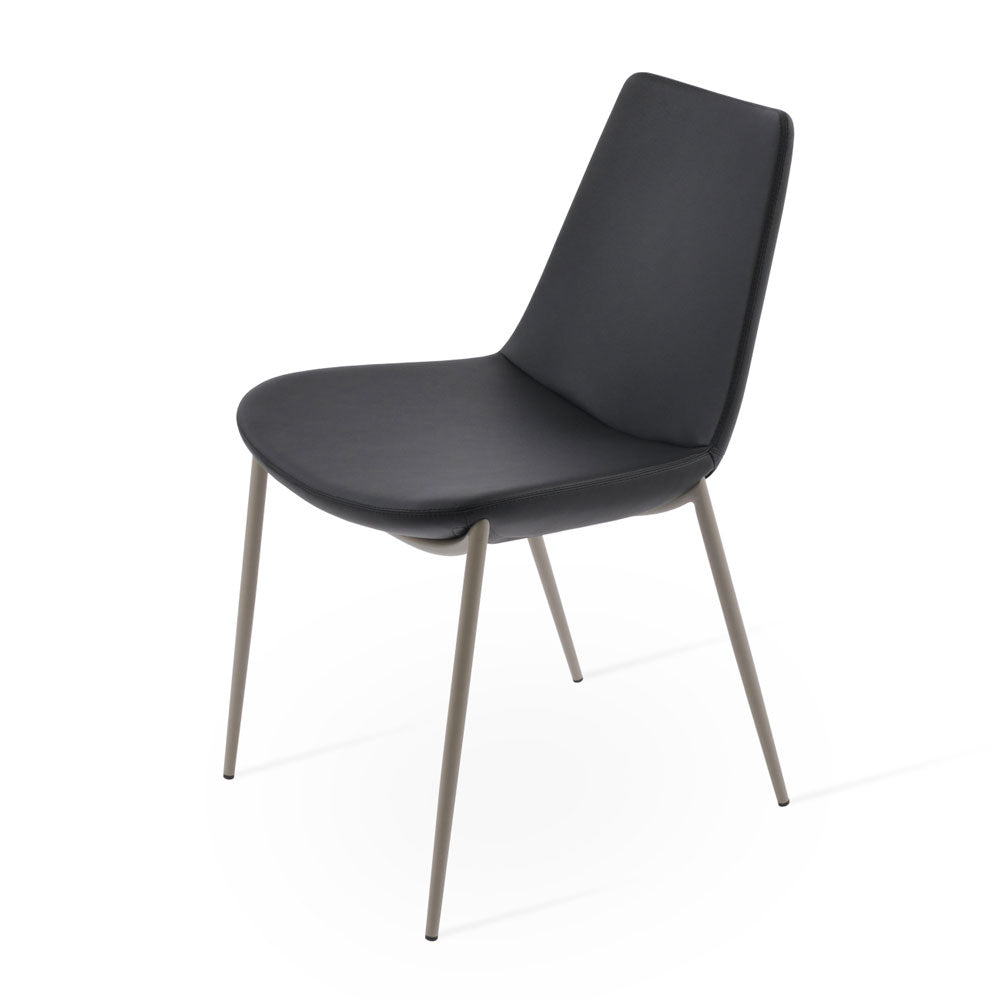 sohoConcept Eiffel Classy Chair Leather in Bone