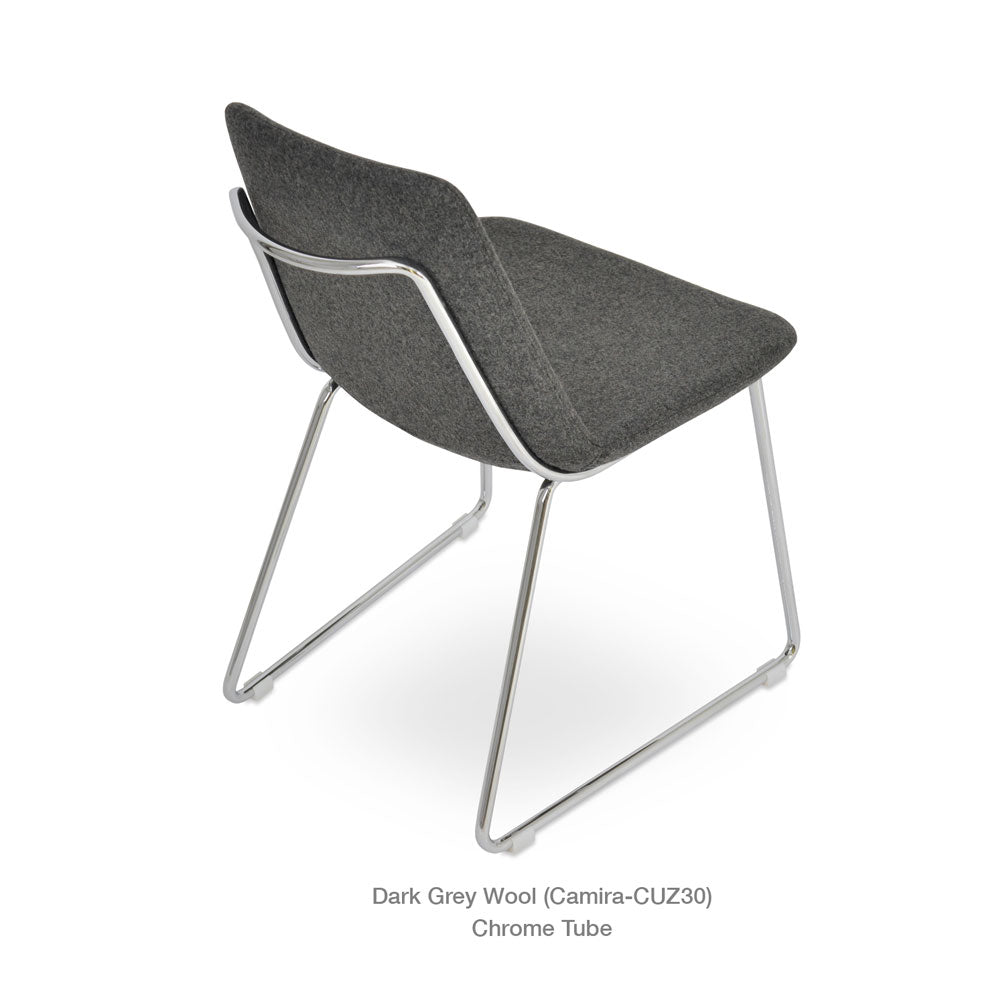 sohoConcept Eiffel Handle Back Chair Fabric