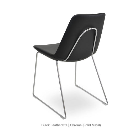 sohoConcept Eiffel Handle Back Chair Leather