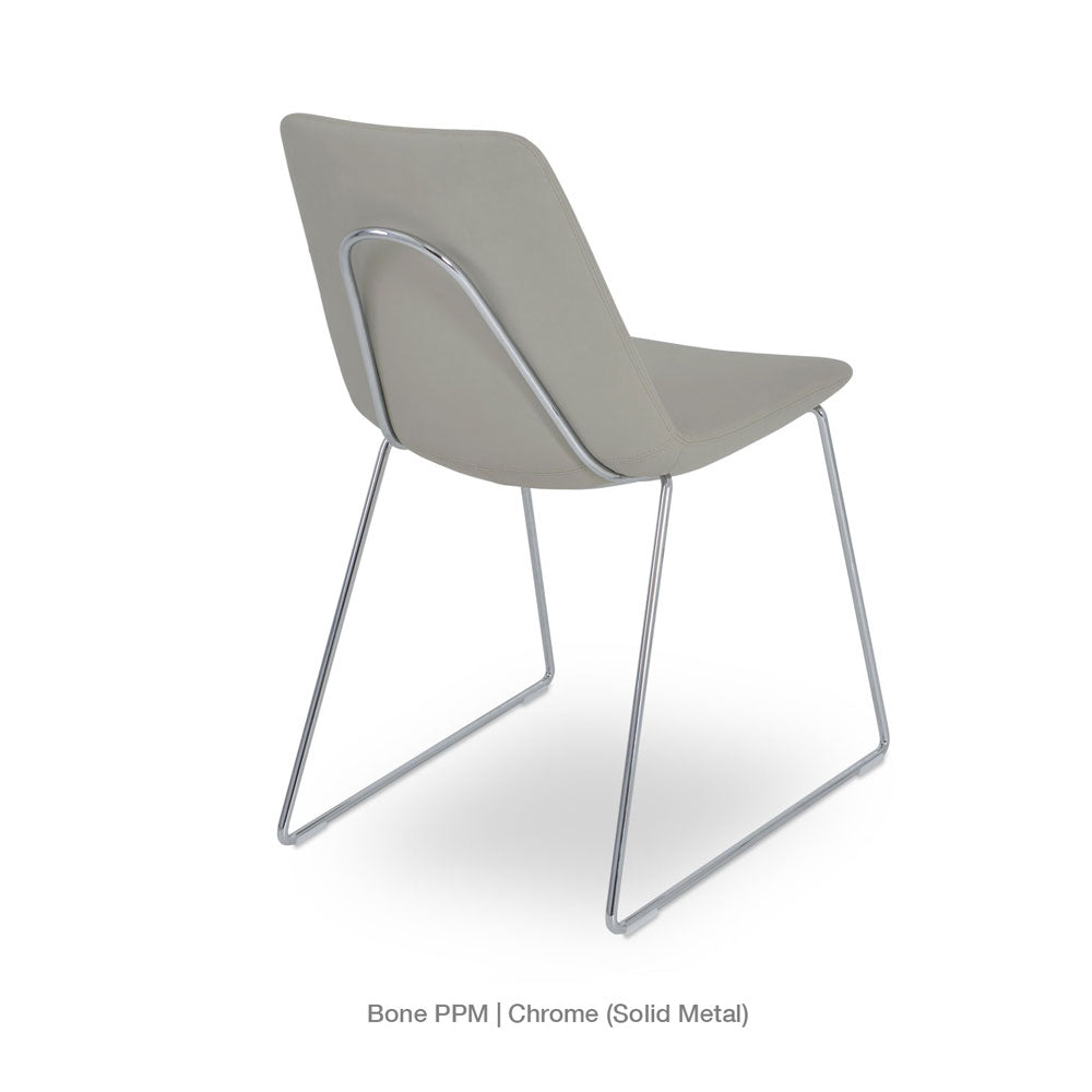 sohoConcept Eiffel Handle Back Chair Leather