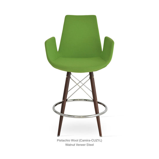 sohoConcept Eiffel MW Arm Stool Fabric