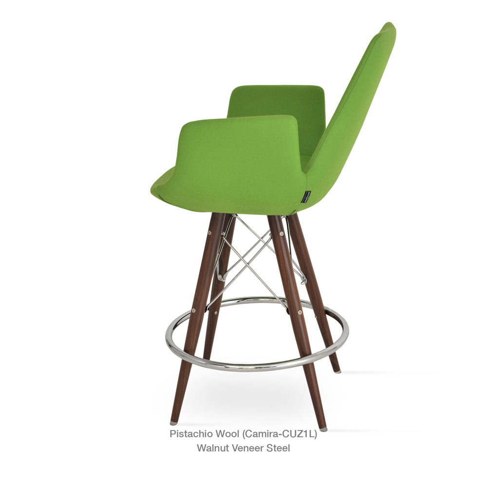 sohoConcept Eiffel MW Arm Stool Fabric