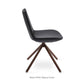 sohoConcept Eiffel Stick Chair Leather in Natural Veneer Steel