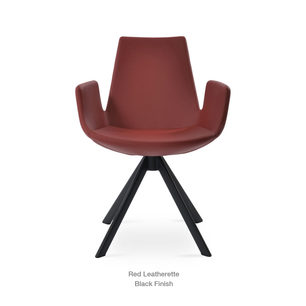 sohoConcept Eiffel Sword Armchair Leather