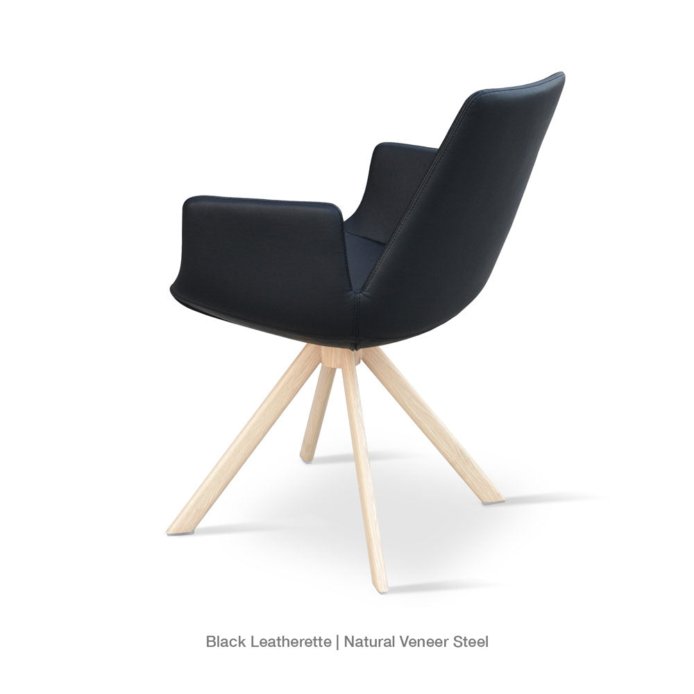 sohoConcept Eiffel Sword Armchair Leather